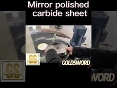 Tungsten Carbide Steel Sheet 100*100*1.2mm For Semiconductor Silicon Inner Groove Inlaid Alloy