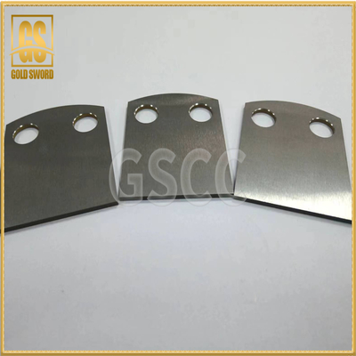 Tungsten Cobalt Non Standard Carbide Bore Shaped Blade Fixed For Cutting