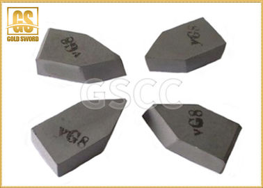 Cutting Tool Tungsten Carbide Brazed Tips P10 / P20 / P30 ISO Grade