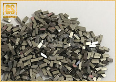 Customized Tungsten Carbide Lathe Tips YT15 Grade 100 % Virgin Raw Materials