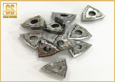 Hard Metal Cemented Carbide Inserts , Carbide Tip Inserts With Tool Holders