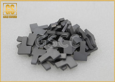 YG8A Custom Tungsten Carbide , Tungsten Carbide Cutting Tips Medium Grain Size