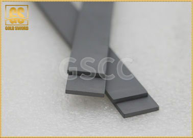 Stable Tungsten Carbide Strips Less 2MM Thickness , Cemented Tungsten Carbide