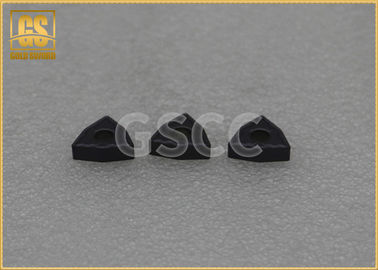 Customized Black Carbide Tool Inserts / Drilling Carbide Lathe Inserts