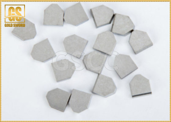 Sliver Gray Concrete Tungsten Carbide Tips For Agricultural Machinery