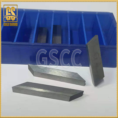 Bevel Special Shaped Tungsten Carbide Strips K20 K30 Non Standard Blade