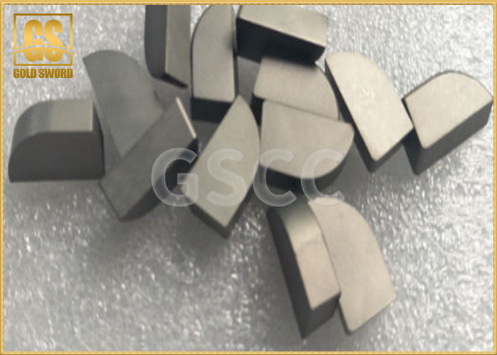 Cusotmized Tungsten Carbide Brazed Tips , Tungsten Carbide Cutting Tips