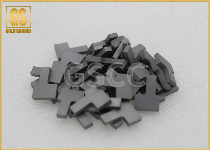 YG8Ak Custom Tungsten Carbide , Tungsten Carbide Cutting Tips Medium Grain Size
