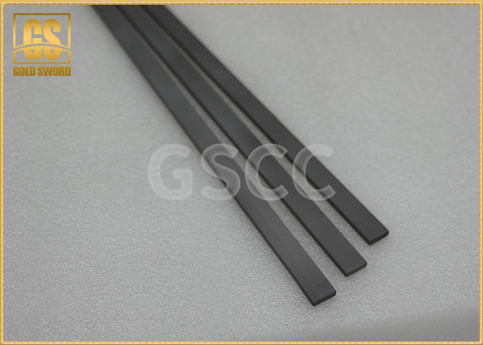 Customized Finished Tungsten Bar Stock / Tungsten Carbide Alloy Strips