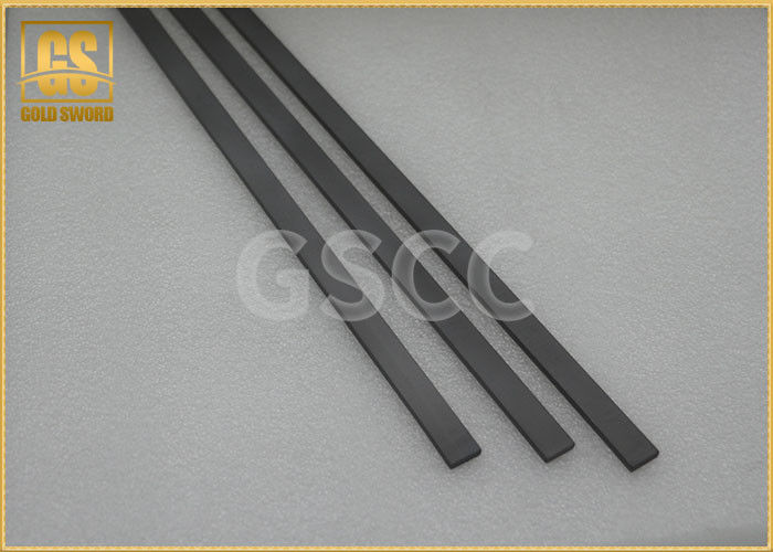 Blade Sharpening Square Carbide Blanks , Customized Tungsten Flat Bar