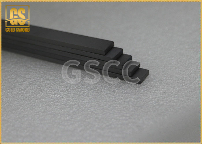 Polished Surface Carbide Wear Strips / Metal Cutting Tungsten Square Bar