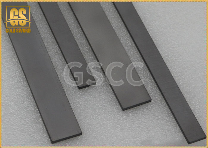 High Precision Tungsten Carbide Square Bar , Flat  Wear Strips