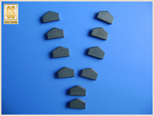 YK15 YK20 Grade Cemented Carbide Tips High Thermal Conductivity For Mining Inserts