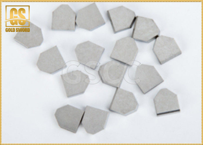 Sliver Gray Concrete Tungsten Carbide Tips For Agricultural Machinery