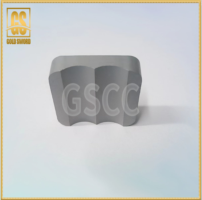 Special Shaped Double Grooved Square Insert Wear Resistant Customized